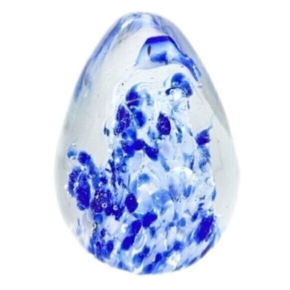Art Glass Paperweight Under The Sea Fish Ocean